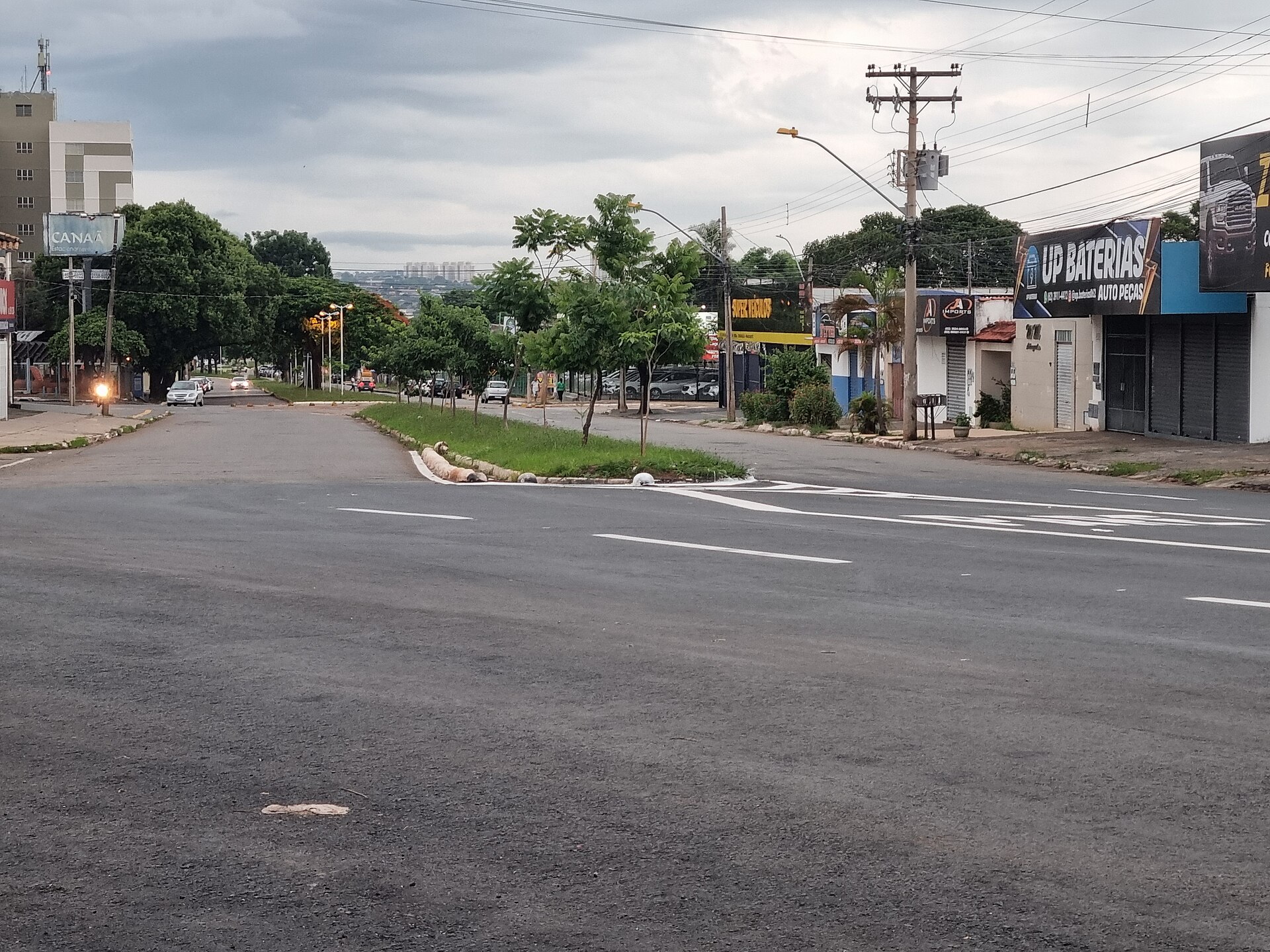 Vista do bairro Cidade Jardim em Goiânia